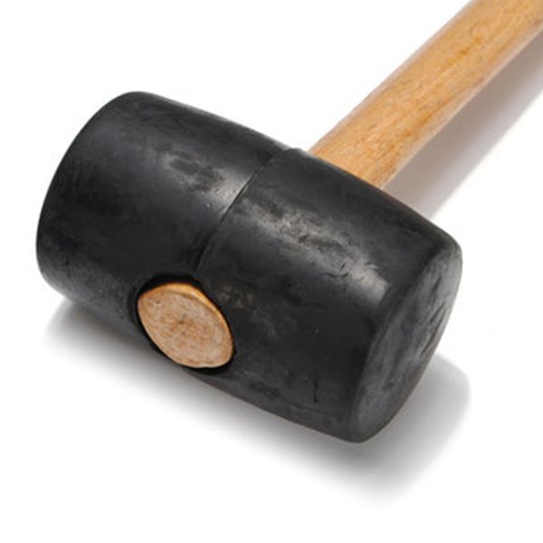 

practial 200g/300g/400g wooden installation mallet for bike bicycle handle hand tools repairing tools