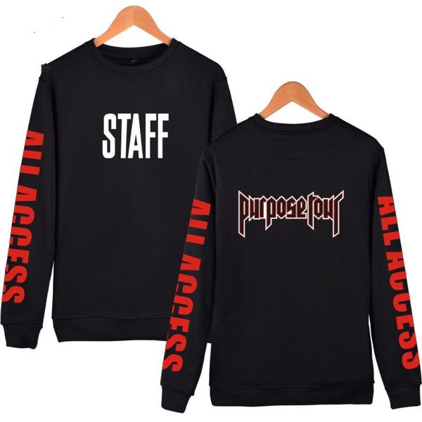 

staff new style capless hoodies men/women kpop sweatshirt out wear for winter autummn xxxxl plus size, Black