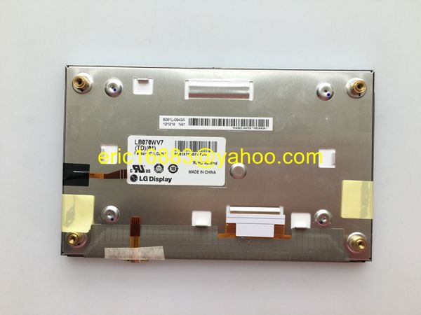 

dhl/ems original new 7inch lcd screen lb070wv7 td01 lb070wv7-td01 display for car navigation tft lcd monitors