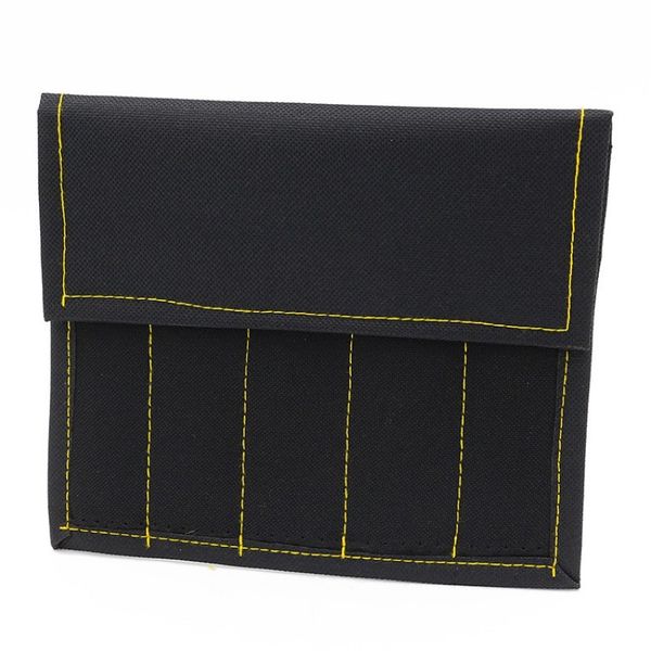 

1 pcs oxford cloth tool bag five grid kit canvas knife bag toolbox