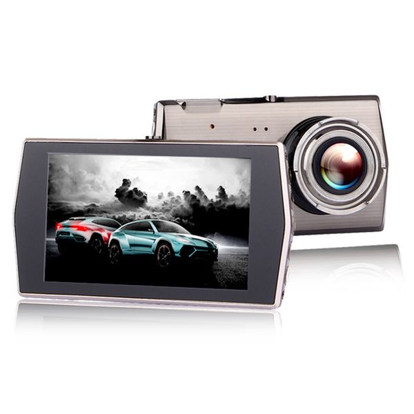 

dual lens 1080p hd4.0 inch lcd super wide-angle car driving recorder front rear camera parking monitoring reversing image l-x6 car dvr