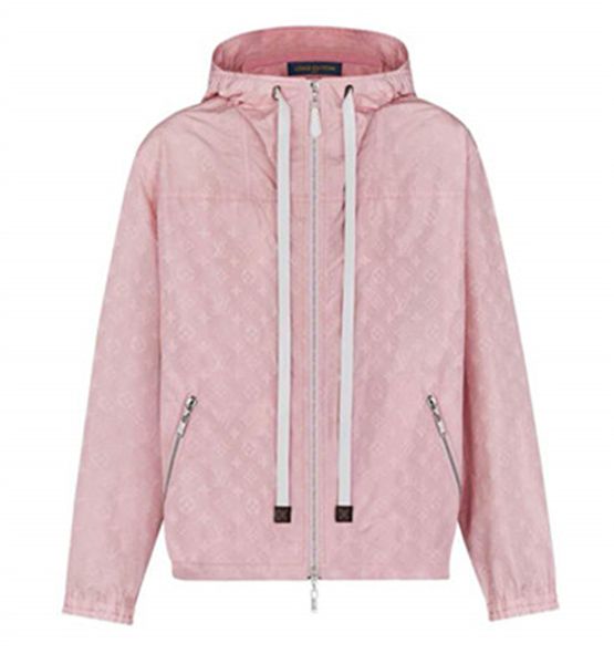 

women jacket suits brand hoodie + shorts outdoor sun protection windbreaker print luxury hooded rope button ltters 1, Black;brown