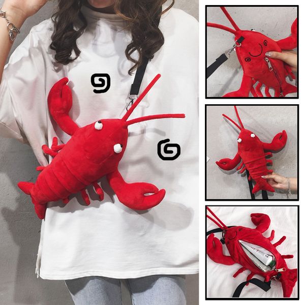 

fashion women lobster-like phone bag shoulder bag crossbody bags cute weird bags school ladies female small multi-function kids