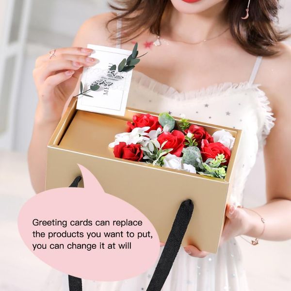 

carnation mother's day gift soap rose gift box a permanent for valentine's day anniversary birthday wedding decoration
