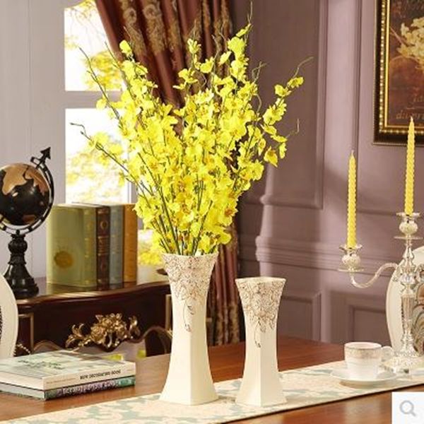 

creative ceramic flower vase, home furnishing and christmas decoration crafts, modern fashion model trophy