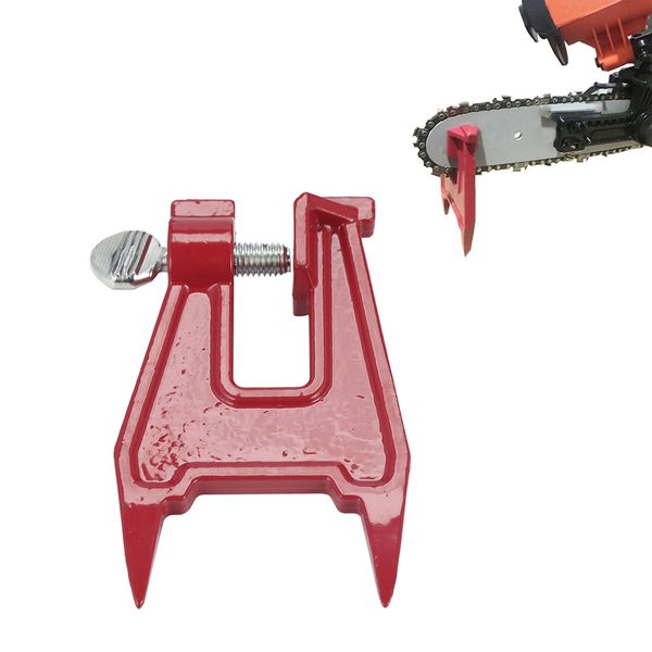 

useful clamp stump vise saw chain chainsaw sharpening tool filing professional fixing rack mini size power tool accessories