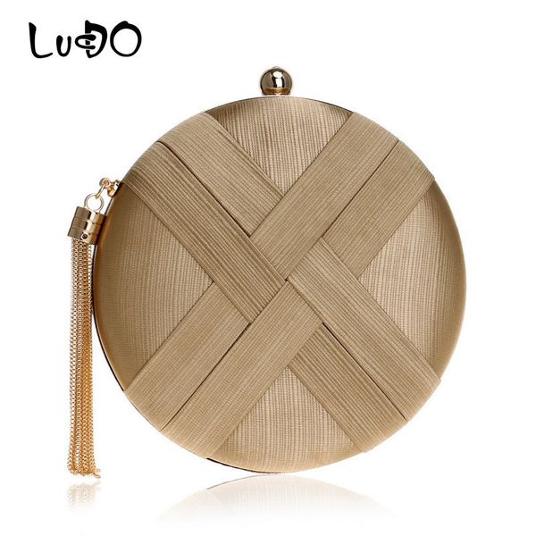 

lucdo fashion women evening clutch bag female tassel metal small day clutches lady purses and handbags chain shoulder phone bags