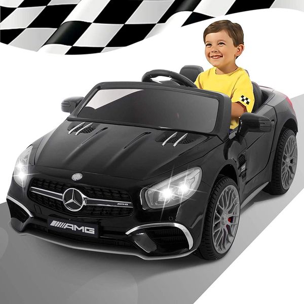 

fitnessclub 12v kids ride on car toy лицензированный mercedes-benz amg roadster sl65 электрический автомобиль с дистанционным управлением пр