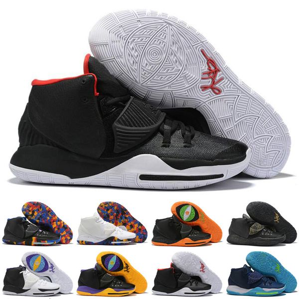 

2020 kyrie vi designer 6 6s mens basketball shoes for black gold red white des chaussures sports sneakers