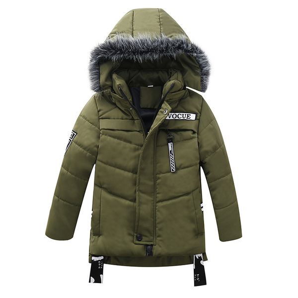 

boutique coats winter boys jackets boys thick hooded jacket kids zipper jackets children winter coats kids clothes, Blue;gray