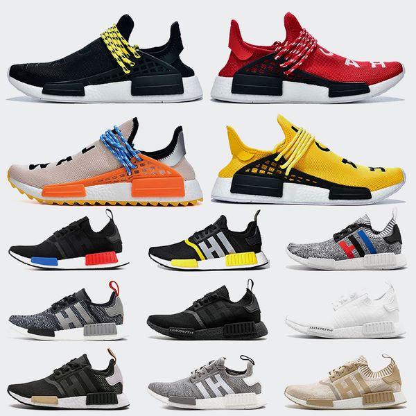

wholesale r1 xr1 pharrell williams human race women mens running shoes hu trail nerd og classic mastermind japan trainers sneakers