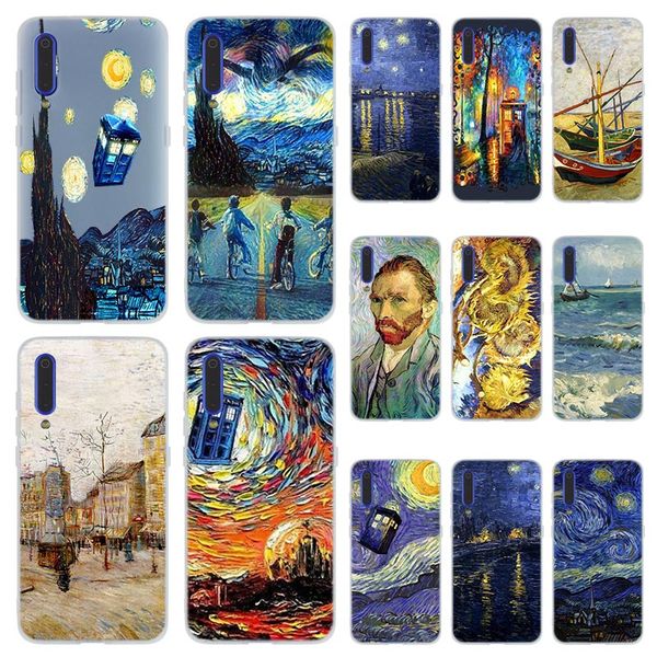 

fashion soft tpu phone case cover for coque xiaomi redmi 4x 4a 6a 7a y3 k20 5 plus note 8 7 6 5 pro van gogh mug vincent who van gogh art