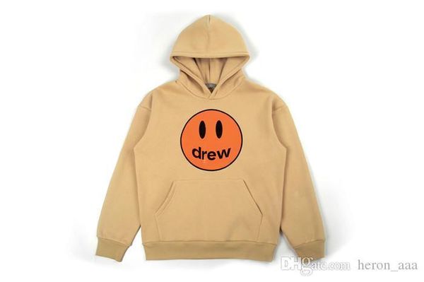

new arrivals men and woman fashion smiling face printed hoodie brand loose-fitting casual hoodie hip hop sweatshirt thin pullover size m-xl, Black