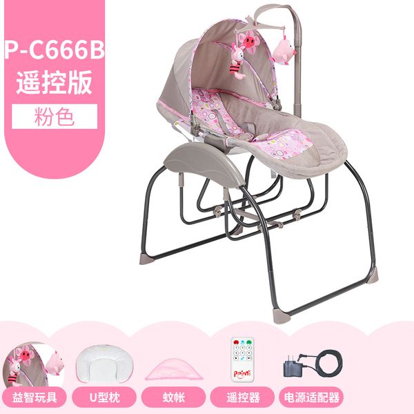 

936 infant electric bassinet automatic smart cradle coax baby pajama useful product newborns pacify cradle small