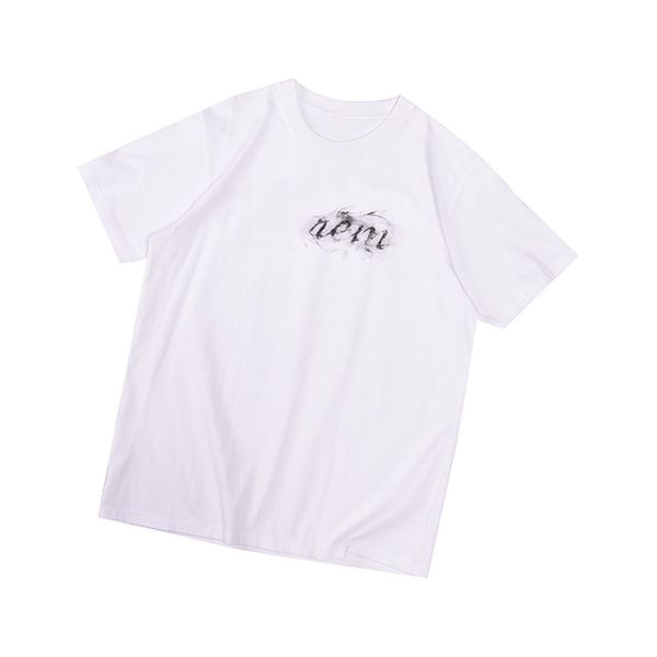 

63 oz s smoke tee 19fw smoke circle short sleeve phantom logo round neck t-shirt open season item couple, Red