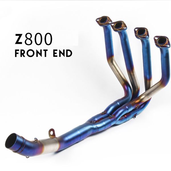 

для z800 ninja 800 2013-2016 полная выхлопная система мотоцикл front mid link трубы глушителя