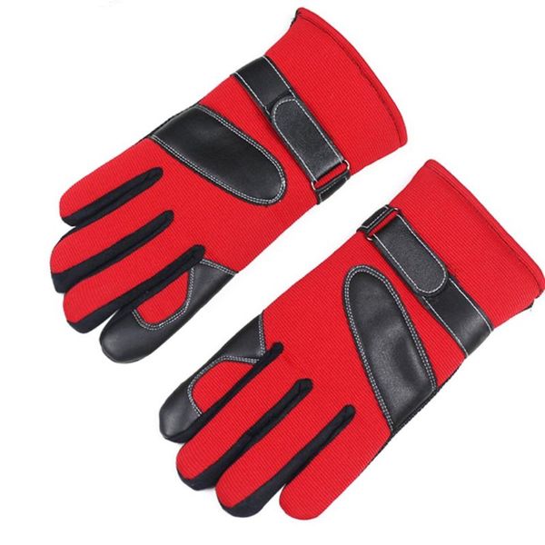 

men ski gloves winter breathable plus velvet warm gloves outdoor sports skate snowmobile snowboard mittens screen waterproof