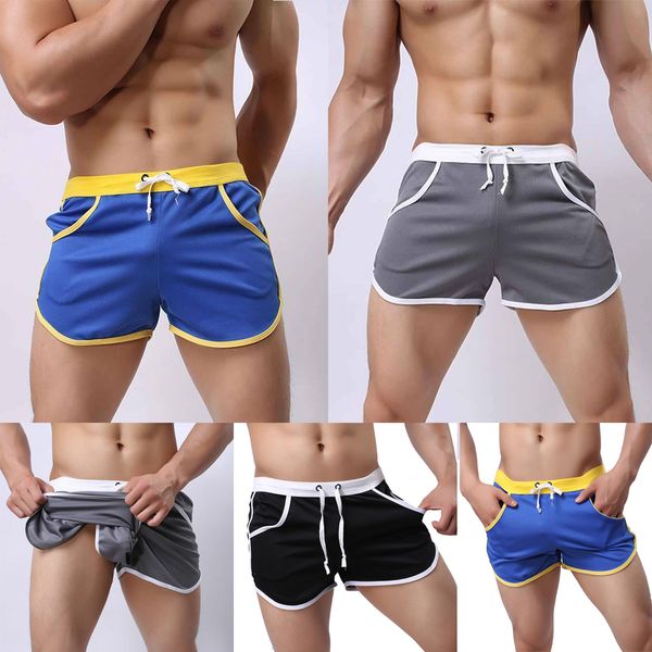 

men summer swim shorts swimwear swimming trunks underwear boxer briefs pants