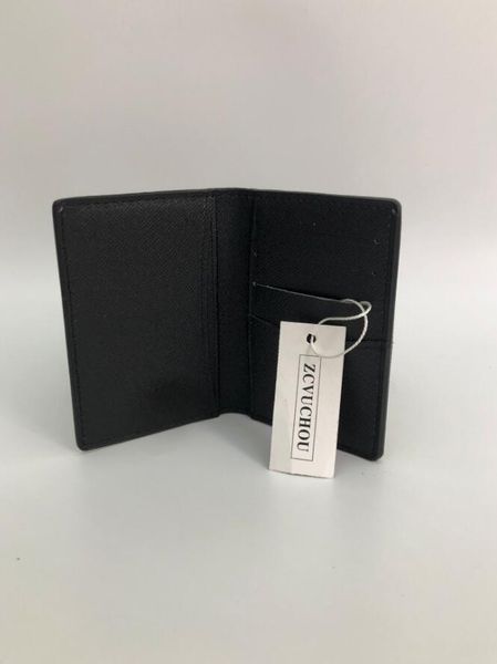 

paris style luxury designer classic famous men women famous genuine leather gy credit card holder mini wallet, Brown;gray