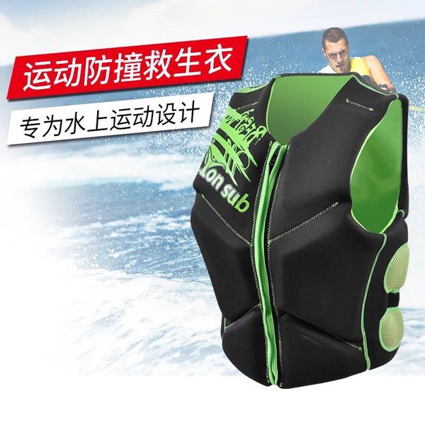 

neoprene life jacket fishing life vest motorboating surfing drifting buoyancy jackets jacket vest for sailing