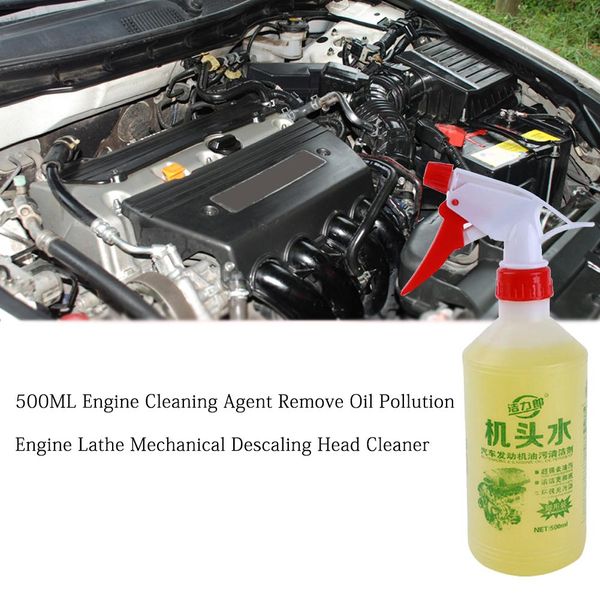 

car engine cleaner 500ml engine cleaning agent remove oil pollution lathe mechanical descaling head cleaner