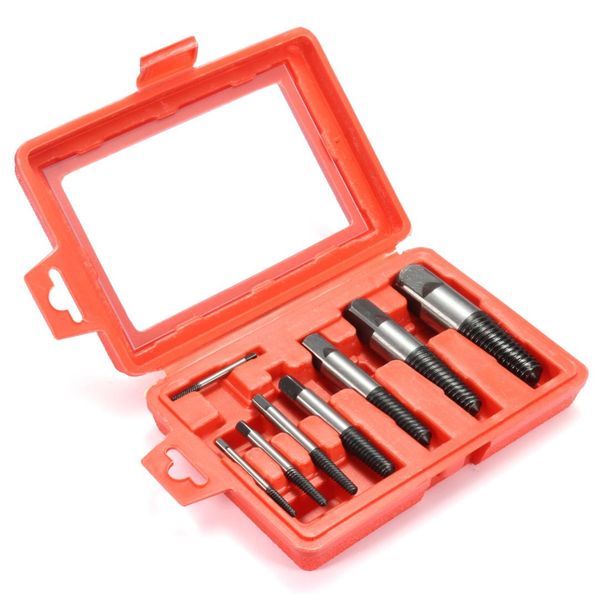 

8pcs damaged screw extractor stud remover set broken bolt screw extractor