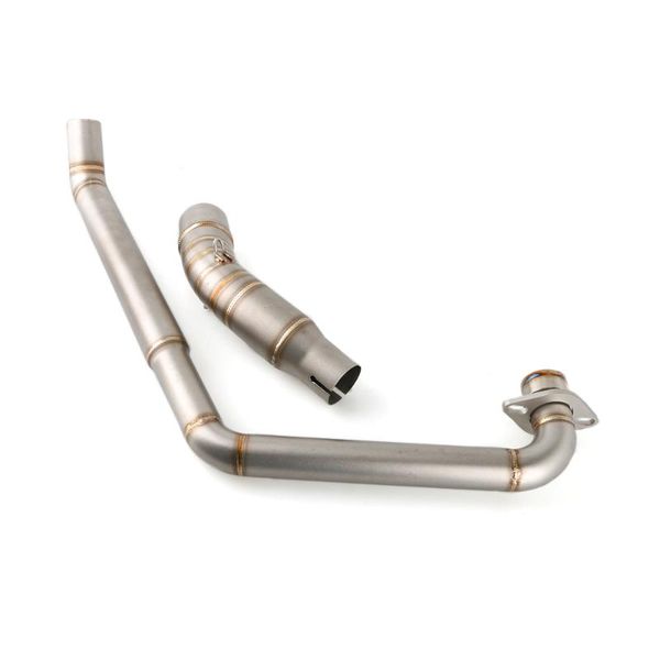 

for cbr150 connect exhaust pipe mid tube link muffler clamp on eliminator escape cbr 150 moto