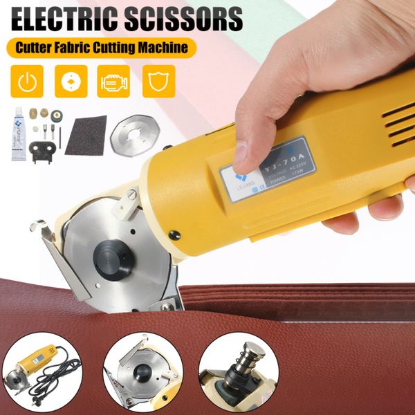 

professional 170w 110v/220v electric cloth knife fabric cutting tool leather cloth electric cutter machine kit cutting saws