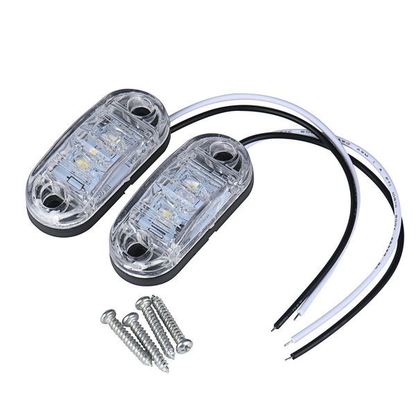 

сторона автомобиля габаритных фонарей 2x12 v / v 24 эвакуатор side marker light led погружные лампы челнока a19