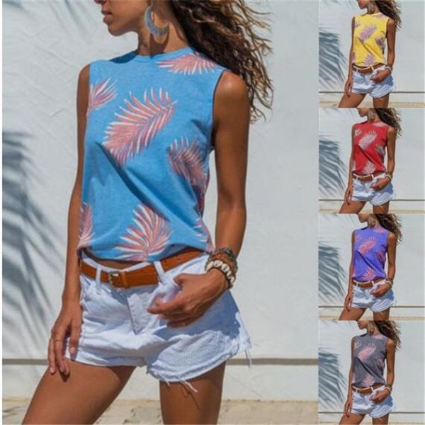 

2019 printed 2019 printed vest vest, White