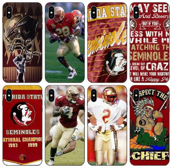 

[tongtrade] ncaa florida state seminoles case for iphone 11 pro 8 7 6s 6p 5s 5p x xs max galaxy s6 s7 s8 s9 s10 plus honor 8 8a 20s 7x case
