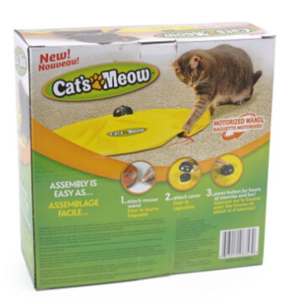 

электрическая кошка головоломка игрушка кошка мяу под прикрытием ткань перемещение мыши интерактивная игрушка забавный питомец котенок обуче