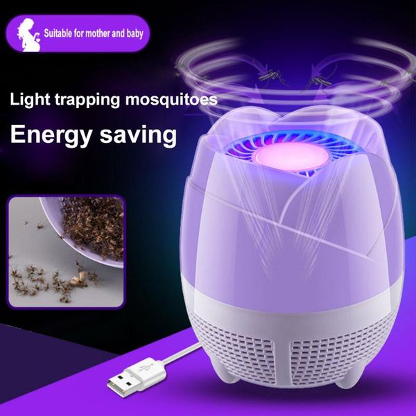 

electric mosquito killer lamp 5v usb radiationless mosquito killer pcatalysis mute home led bug zapper insect trap uv lamp