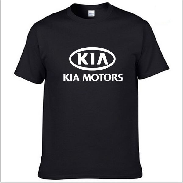 

mens short sleeve kia motors car tshirt summer casual male solid colour t shirts fashion hiphop harajuku men clothes hj