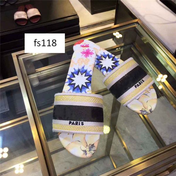 

dazzle flowers women designer slippers flat bottom embroidery sandal floral brocade slipper flip flops striped beach causal sandals 3, Black