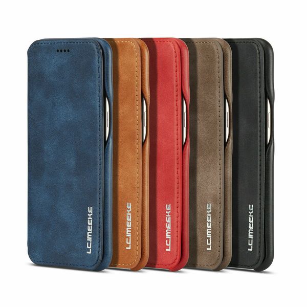 

Для Samsung Galaxy S10 Plus S10e ПРИМЕЧАНИЕ 9 ПРИМЕЧАНИЕ 8 Кожаный чехол для телефона с магнитн