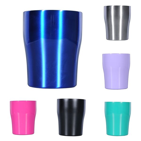 

10oz stainless steel cup tumblers double vacuum car insulation milk beer mug red wine coffee cup with lids dhl fa2096