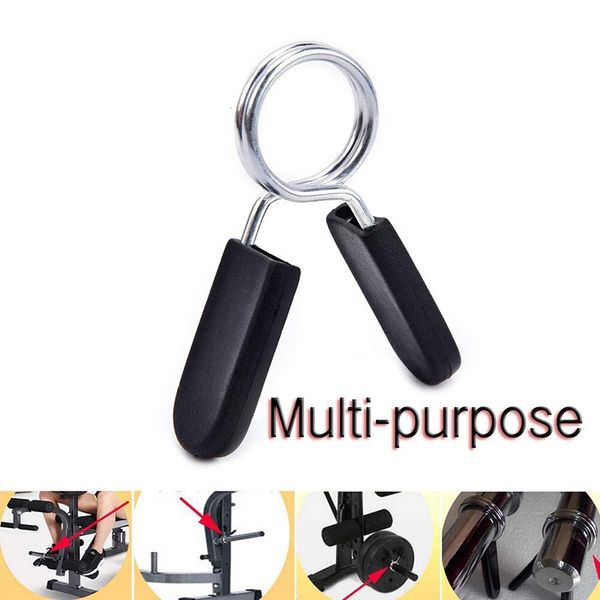 

25 mm dumbbell spring collars exercise collar barbell clip clamps for olympic weight bar dumbbells gym fitness training weight-l dumbbells