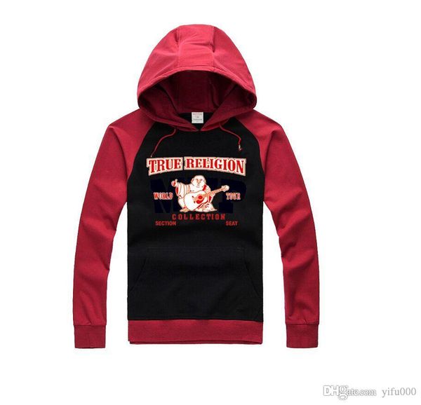 

2019 fashion brand hoodie for mens sweatshirts with letters patterns spring autumn long sleeve mens hoodies clothing m-xl, Black