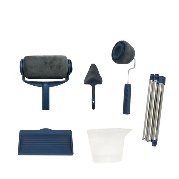 

7pcs paint roller multifunctional household use wall decorative paint roller brush tool painting brushes set