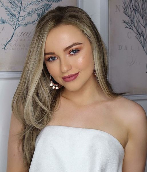 Long Body Wave Side Part Ombre Hair Wigs Synthetic Wig Heat