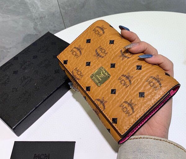 

топ дизайнер кошелек женщины кошелек дизайнер прижимает марк кошельки высокого качества классического мешок сцепление бумажник с коробкой, Black