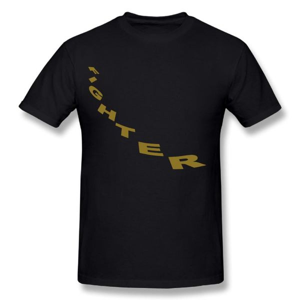 

new mens cotton fighter diy t-shirts o-neck short sleeve boy t shirt,big size s-5xl, White;black