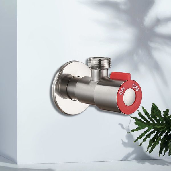 

muhua bathroom angle valve 304 stainless steel angle valve 4 points mixing valve switch faucet water heater toilet factory wholesale