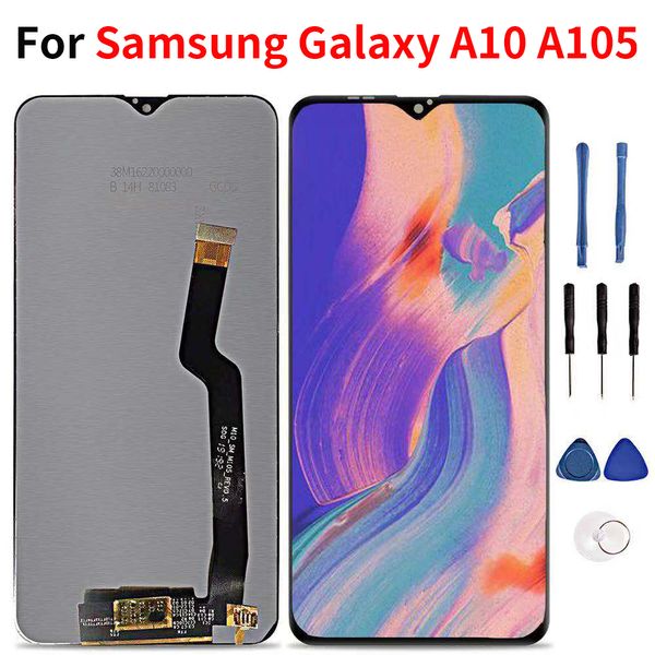 

Для Samsung Galaxy A10 A105 A105F SM-A105F ЖК-дисплей с сенсорным экраном Замена Digitizer Ассамблеи дл