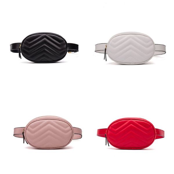 

women waist fanny pack pu leather pouch belt hip chest crossbody shoulder purse