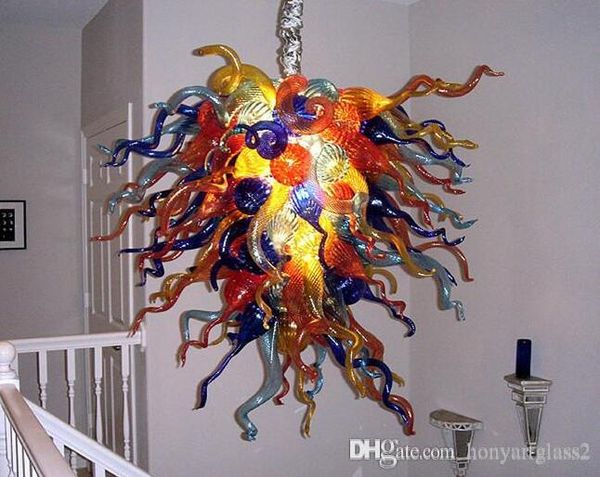 

100% mouth blown borosilicate selling lamps murano glass art new style modern italian crystal chandelier light