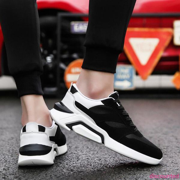 

men running shoes triple black light grey fashion men trainer breathable multi outdoor sport sneaker f size 40-44