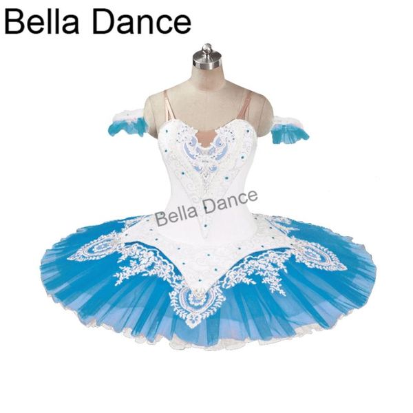 

синий peacocblue white sleeping beauty professional ballet tutu костюм девушки блины пачка сценический костюм bt9122, Black;red