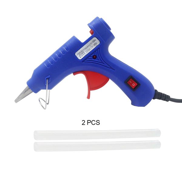 

glue gun high temperature heater melt glue gun 20w repair tool heating glue gun eu plug 7mm melt sticks